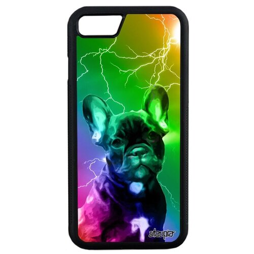 фото Красивый чехол для смартфона // iphone se 2020 // "бульдог" телохранитель мастиф, utaupia, цветной