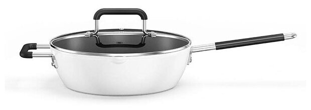 Сковорода Zhiwu Cooking Frying Pan GJC03CM (White/Белый) - фотография № 6