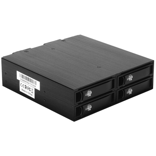 Корзина для HDD Exegate HS425-01 (универсальная, на 4*2,5 SATA/SAS HDD, занимает 1*5,25 отсек)