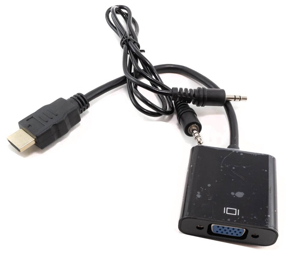 Переходник HDMI на VGA адаптер + Audio