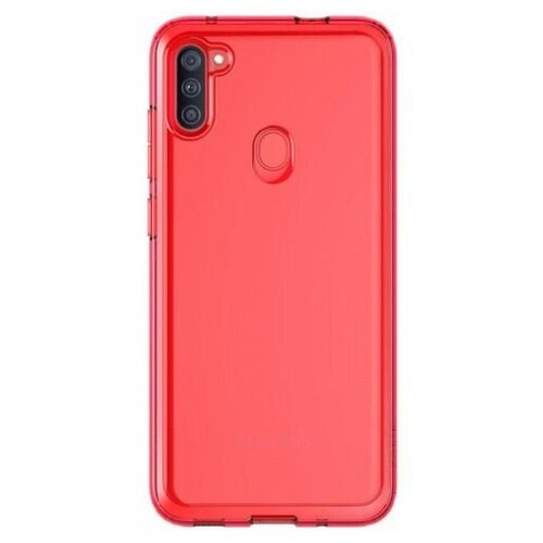 клип кейс araree samsung galaxy a10 gp fpa105k purple Чехол (клип-кейс) Samsung araree A cover, для Samsung Galaxy A11, красный [gp-fpa115kdarr]