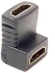 Адаптер-переходник HDMI F - HDMI F угловой