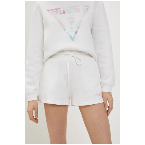 фото Спортивные шорты emely guess jeans v2gd11fl04pg011 белый 42