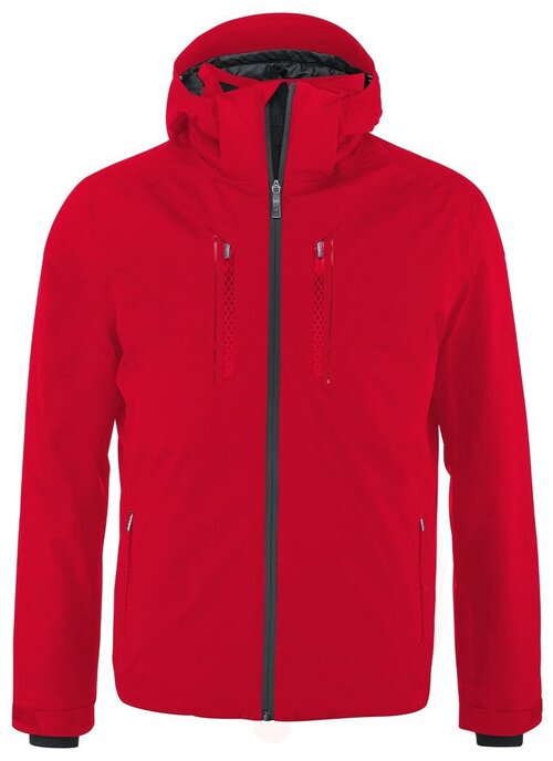 Куртка HEAD, силуэт прямой, съемный капюшон, водонепроницаемая, утепленная, герметичные швы, размер S, красный