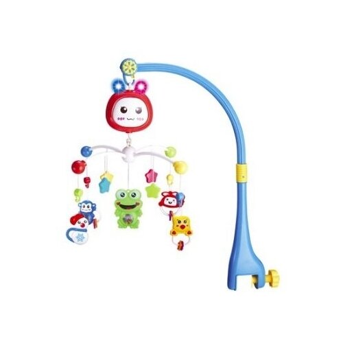 детская мобильная игрушка колокольчик let s make дропшиппинг музыкальная коробка 0 12 месяцев облачная хлопковая карусель для проекции детских Карусель Tongde Облако заботы, музыкальный модуль с подвесками