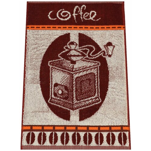 фото Полотенце махровое кухонное 30х50 капучино alena alenkina