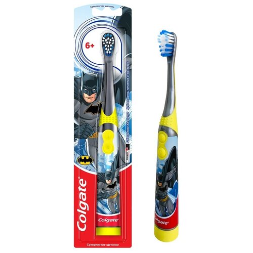 Зубная щетка электрическая для детей Colgate питание от 2 батареек AA в ассортименте 190500₽