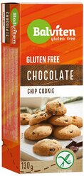 Безглютеновое печенье песочное с шоколадной крошкой/GLUTEN FREE CHOCCO POINTS BISCUITS, 130 гр Balviten Sp. zo. o польша