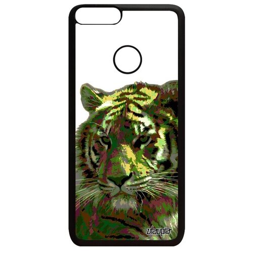 фото Защитный чехол для мобильного // huawei p smart 2018 // "царь тигр" азия дикий, utaupia, светло-зеленый