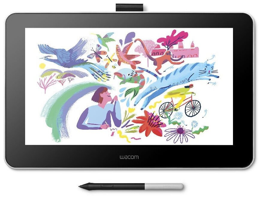 Графический планшет Wacom One 13 Pen Display DTC133W0B