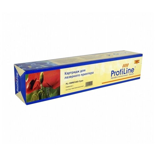 Картридж ProfiLine PL-106R01443, 17800 стр, голубой