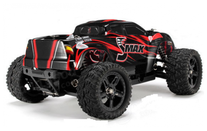 Радиоуправляемый монстр Remo Hobby SMAX V20 (красный) 4WD 24G 1/16 RTR - RH1631V2-RED