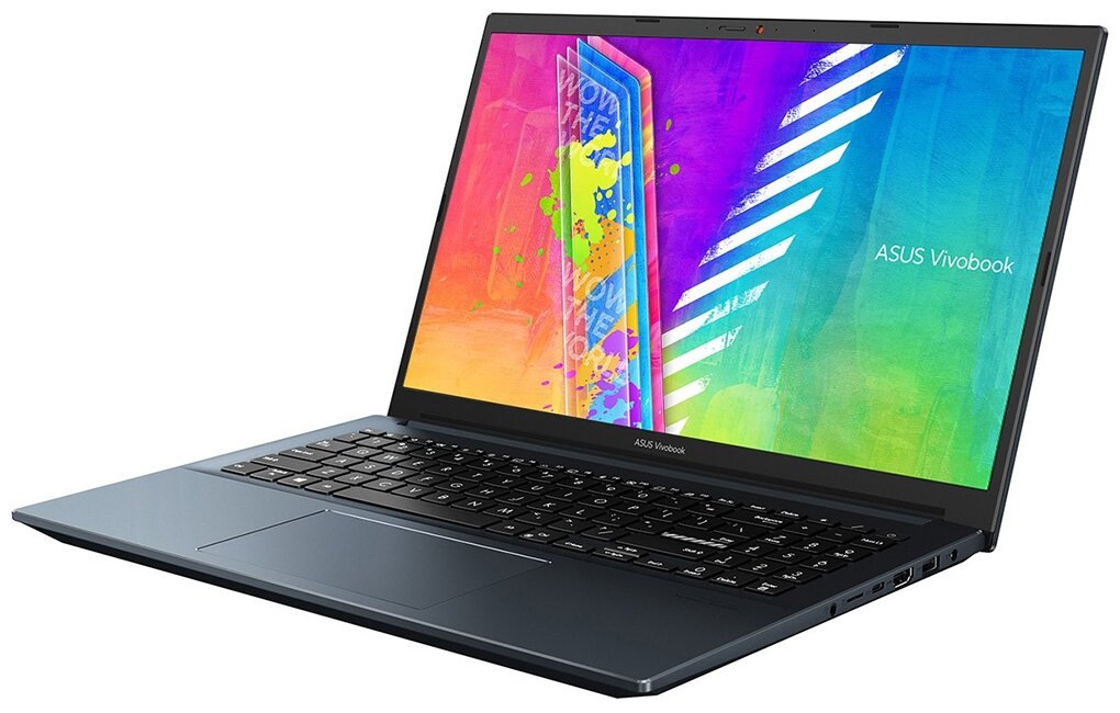 Ноутбук Asus VivoBook 15 Pro K3500PH-L1069W 90NB0UV2-M03480 Quiet Blue Core i5-11300H8G512G SSD156 FHD OLEDNV GTX1650 4Gb MAX-QWiFiBTWin11