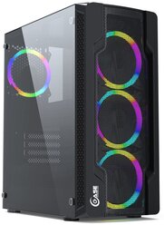 Компьютерный корпус PowerCase Mistral X4 Mesh LED черный