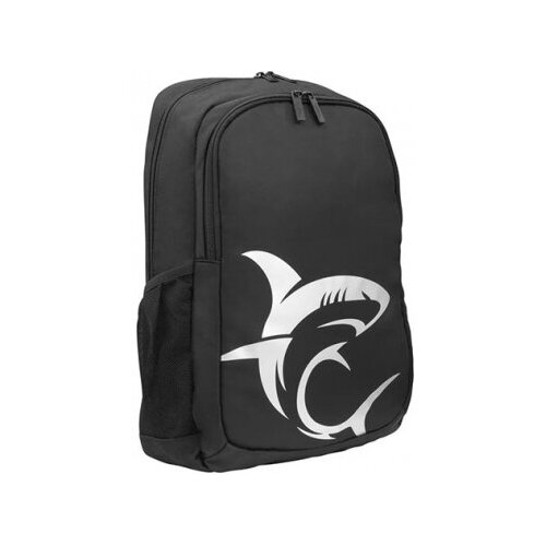 рюкзак школьный для 15 ноутбука 8848 survey black white Рюкзак для ноутбука White Shark Scout-B 15.6, GBP-006 Black/Silver