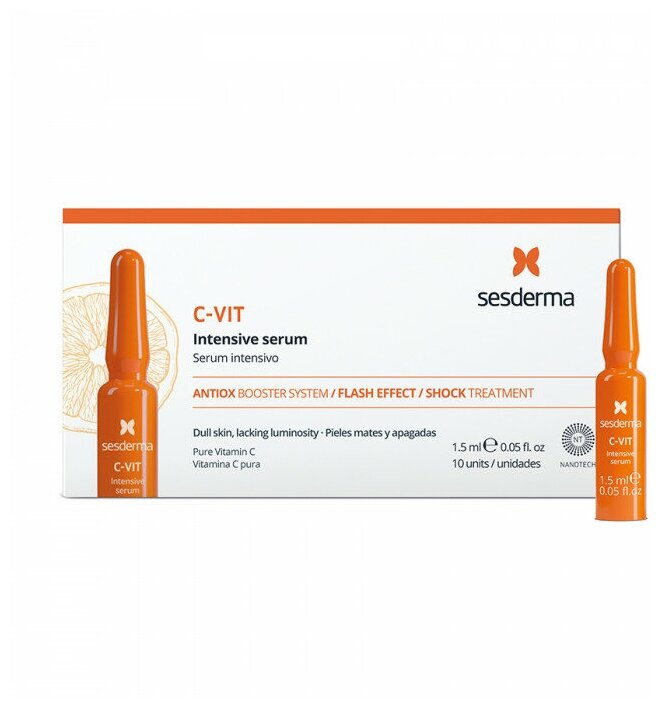 C-VIT Intensive serum – Сыворотка интенсивная 12%, 10 шт по 1,5 мл