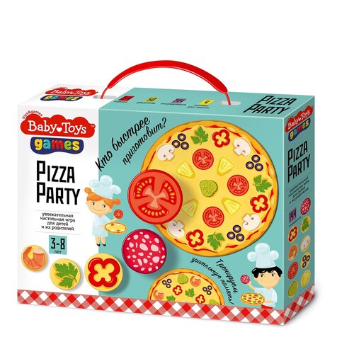 Настольная игра Baby Toys Pizza Party maccarone grace pizza party level 1