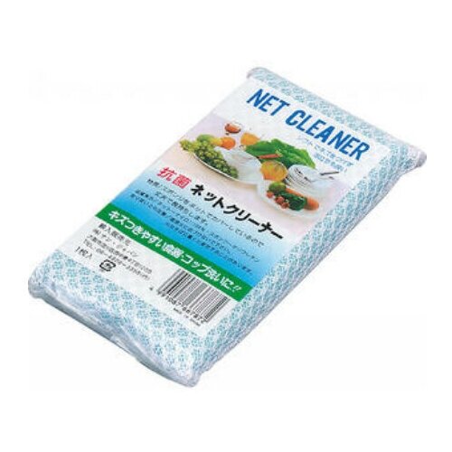 Губка для мытья посуды в сеточке, 1 шт