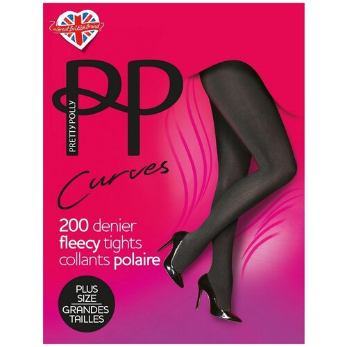 Колготки с флисом Curves Pretty Polly