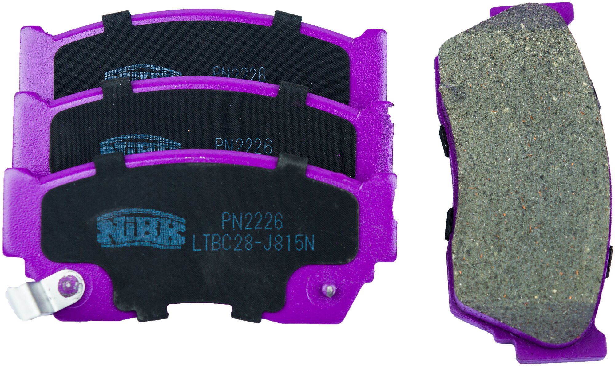 Дисковые тормозные колодки передние NIBK PN2226 (4 шт.)