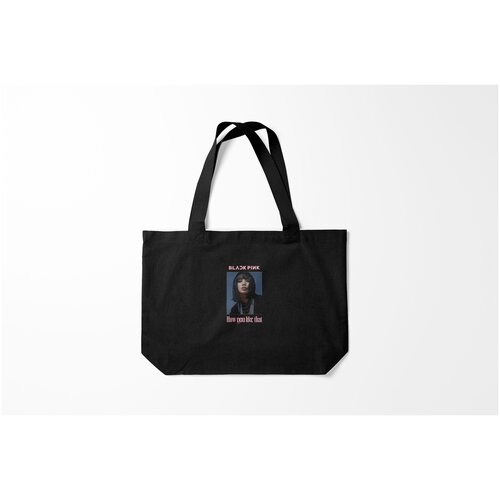 фото Сумка-шоппер / 46х35 см / k pop / blackpink lisa burnettie