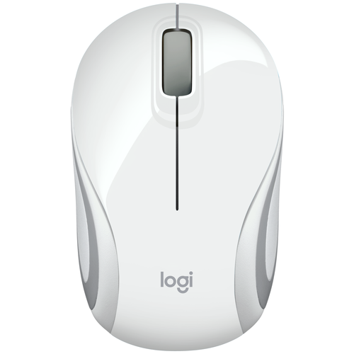 Мышь Logitech беспроводная M187 Mini Mouse, White