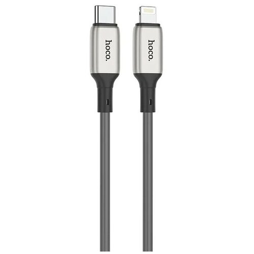 Кабель Type-C - Lightning для iPhone Hoco X66 (PD) Серый кабель usb hoco x66 howdy usb type c 3a 1 м белый