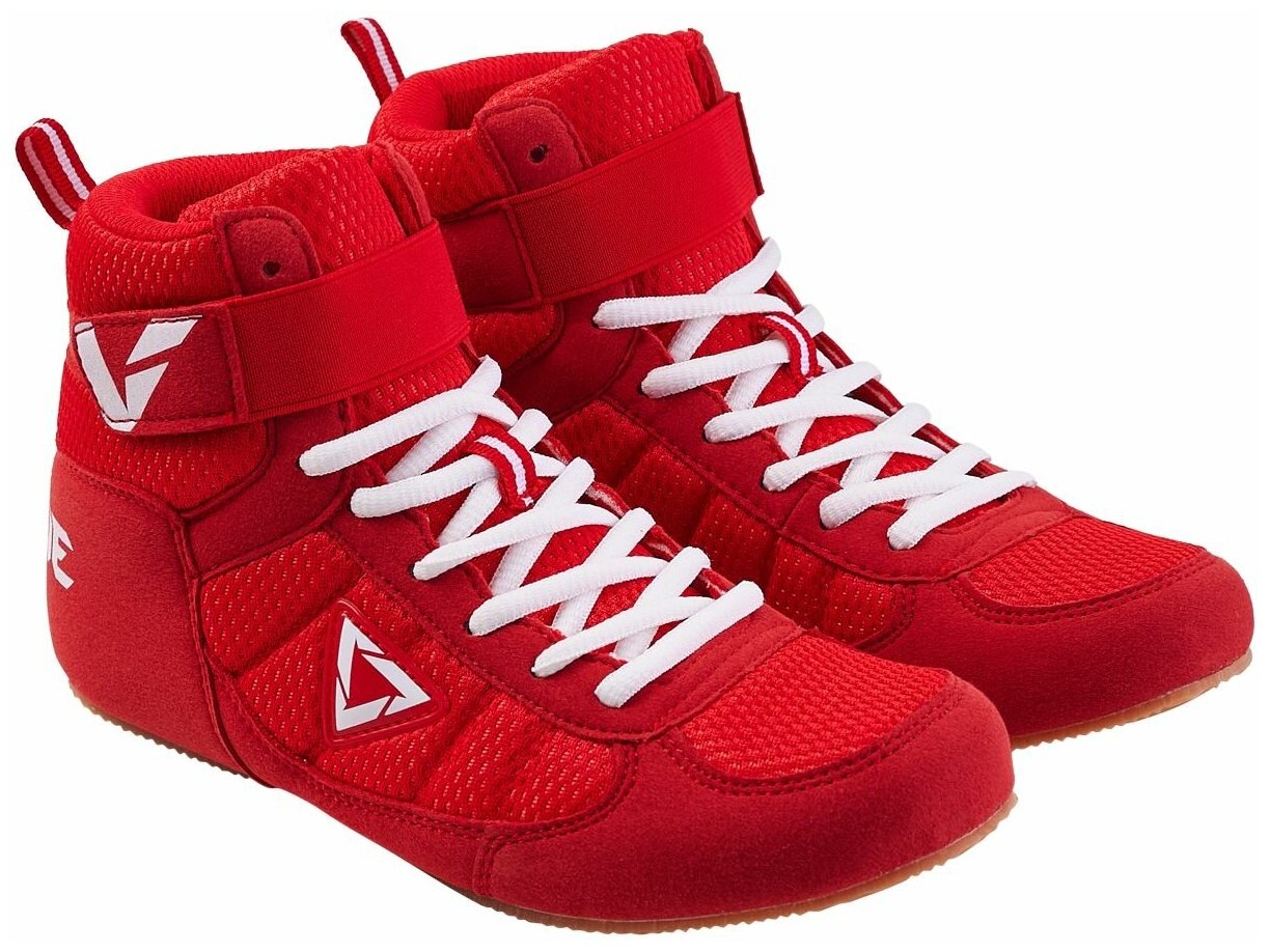 Боксерки обувь для бокса низкая INSANE RAPID, детский, красный, р-р 35