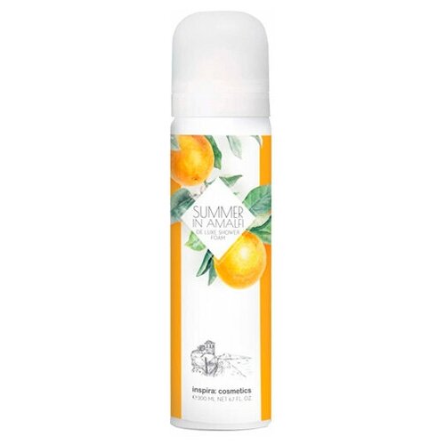 INSPIRA Роскошная пена для душа Summer in Amalfi De Luxe Shower Foam 200 мл