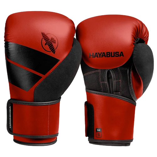 фото Боксерские перчатки hayabusa s4 red (12 унций)