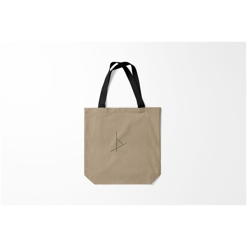 фото Сумка-шоппер / 40х40 см / популярные иллюстрации / другие геометрия burnettie