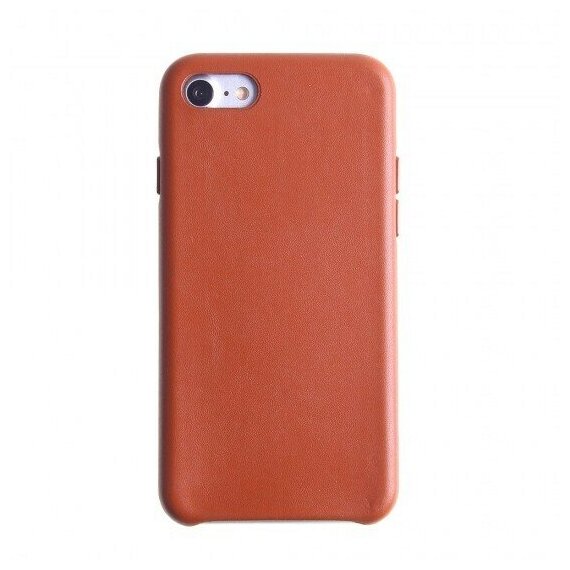 Кожаный чехол для iPhone 7/8, 012237 Бежевый