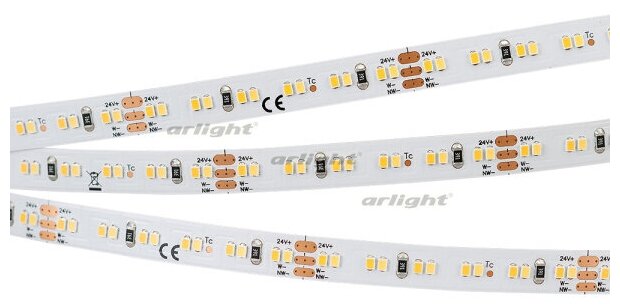 Лента MICROLED-5000HP 24V White-MIX 8mm (2216, 240 LED/m, LUX) (arlight, 19.2 Вт/м, IP20)