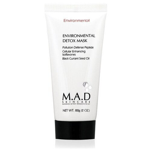 M. A. D Skincare Environmental Environmental Detox Mask (Детоксицирующая очищающая маска), 60 гр