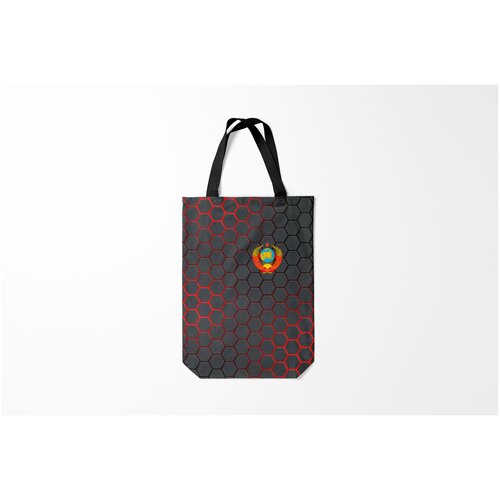 фото Сумка-шоппер / 31х42 см / туристические / ссср burnettie