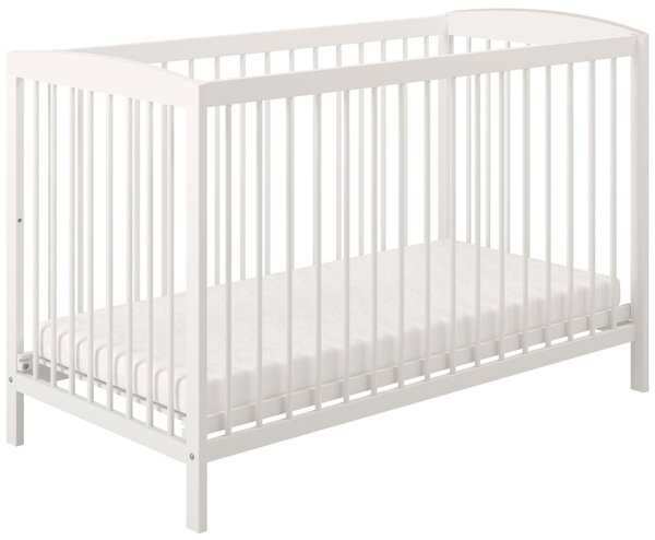 Кроватка Polini Kids Simple 101, классическая, белый
