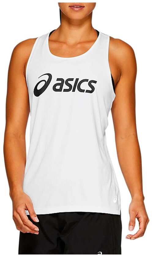 Майка женская ASICS 2012A468 001 SILVER TANK , размер L, Рост 172 см, черный