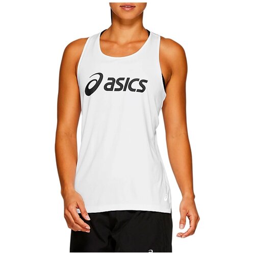 Майка женская ASICS 2012A468 001 SILVER TANK , размер L, черный