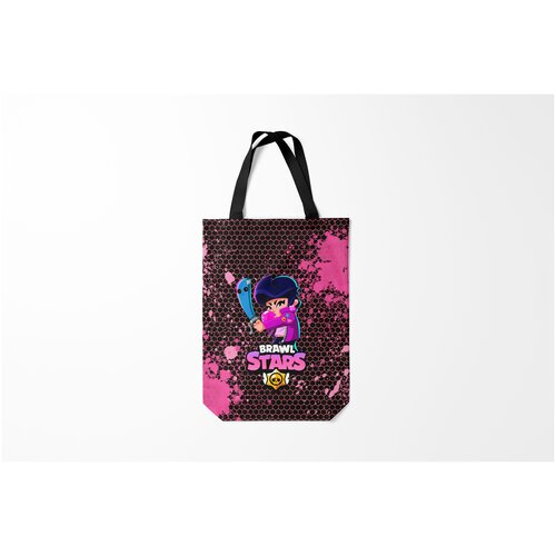 фото Сумка-шоппер / 31х42 см / геймерам / brawl stars bibi burnettie