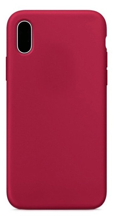Чехол силиконовый для iPhone XR 6.1" Full case series спелая малина