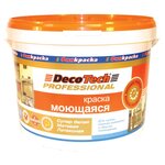 Краска латексная DecoTech Professional для ванной и кухни влагостойкая моющаяся матовая - изображение