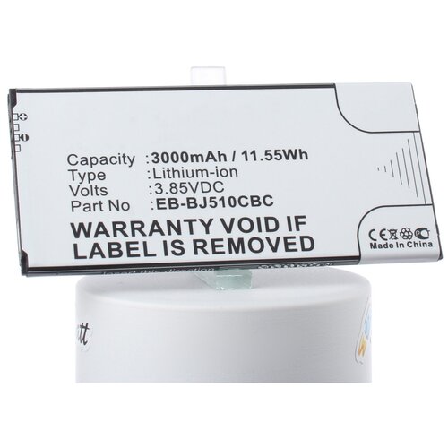 фото Аккумулятор ibatt ib-b1-m2734 3000mah для samsung eb-bj510cbe, eb-bj510cbc, gh43-04601a