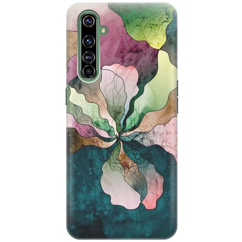 фото Ультратонкий силиконовый чехол-накладка для realme x50 pro с принтом "прекрасные цвета" gosso