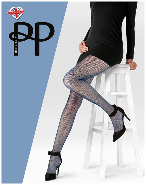 Колготки  Pretty Polly, размер S/M/L, синий