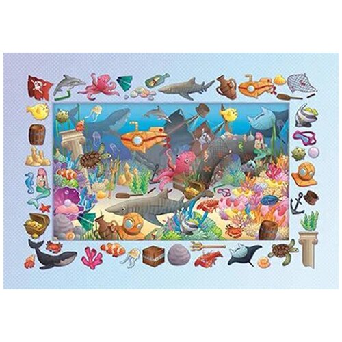 ACHOKA игровой коврик Морские обитатели