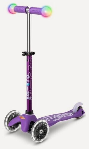 Изображение товара Самокат Micro Mini Deluxe Magic сиреневый LED