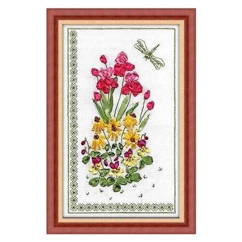 Набор для вышивания «Panna» Ц-0645 Панно с бабочкой наборы для вышивания крестом серия цветы озарённые солнцем