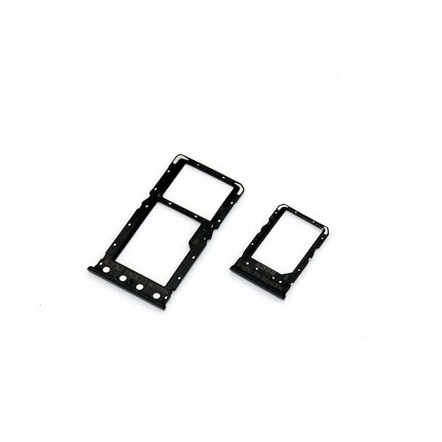 Лоток для SIM-карты Xiaomi Redmi 6A черный разъем nano sim microsd 27 28mm x 16 17mm x 1 3mm xiaomi redmi 6a и др