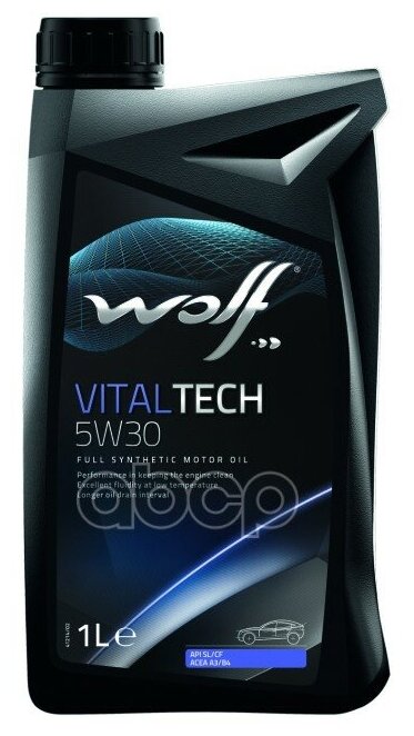 Wolf Масло Моторное Vitaltech 5w30 1l