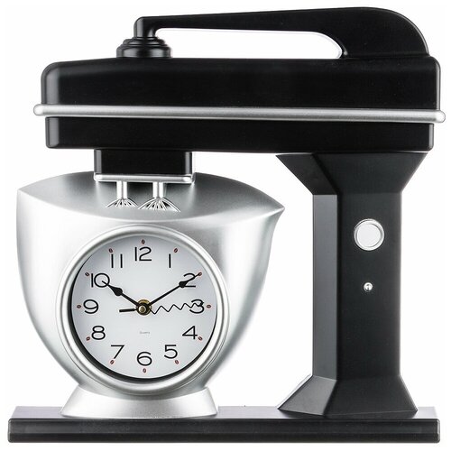 фото Часы настенные кварцевые chef kitchen 39 см цвет:черный lefard (220-361)
